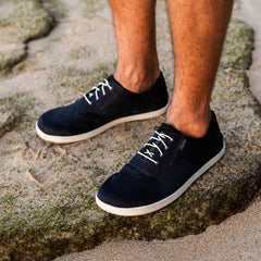 Nohea Moku Men's Boat Shoes - Black | Men OluKai outlet