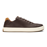 Lae‘ahi Lī ‘Ili Men's Leather Sneakers - Dark Java | Men OluKai for sale