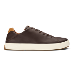 Lae‘ahi Lī ‘Ili Men's Leather Sneakers - Dark Java | Men OluKai for sale