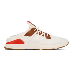 Mio Lī Men's Athletic Shoes - Bright White / Red Lava | Men OluKai sale