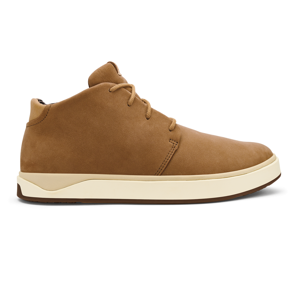 Papakū 'Ili Men’s Waterproof Leather Boots- Tan | Men OluKai cheap
