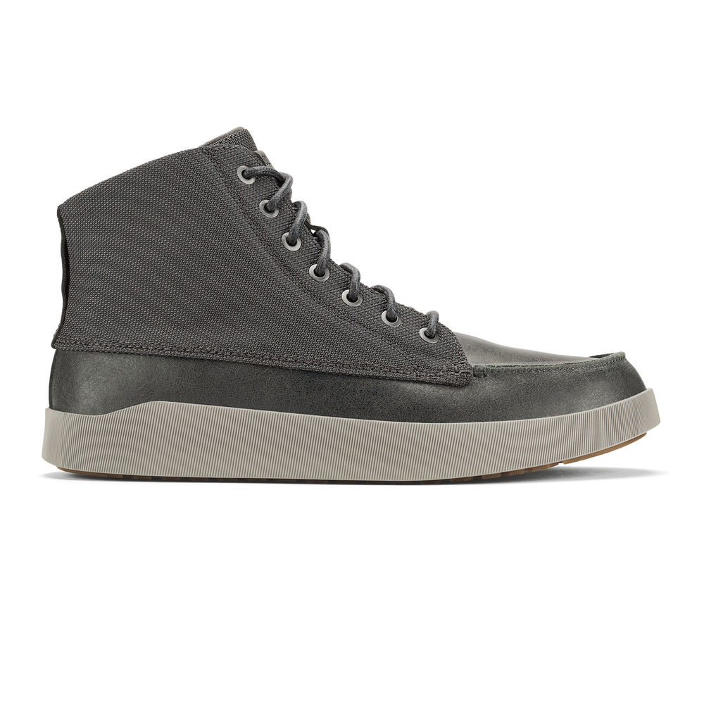 Mōlina Men’s Waterproof Leather Boots - Black | Men OluKai cheap