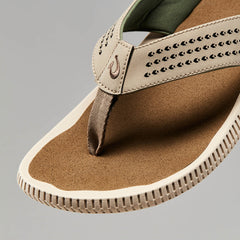 Ulele Men's Water-Ready Beach Sandals - Clay / Mustang | Men OluKai cheap