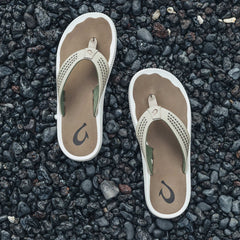 Ulele Men's Water-Ready Beach Sandals - Clay / Mustang | Men OluKai cheap