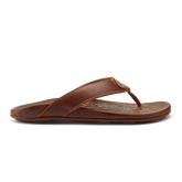 Mekila Men's Full-Grain Leather Beach Sandals - Natural | Men OluKai online