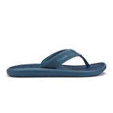 Pili Men’s Waterproof Leather Sandals - Blue Fog / Coastal Blue | Men OluKai online
