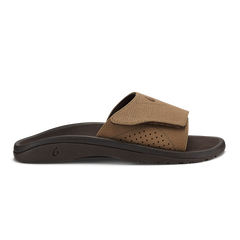 Nalu Slide - Tan / Dk Java | Men OluKai on sale