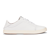 Pehuea Lī ‘Ili Women's Leather Sneakers - White | Women OluKai sale