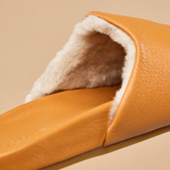 Kōnea Women’s Leather Slipper Mules - Saddle | Women OluKai discount