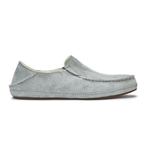 Nohea Women's Leather Slippers - Pale Grey | Women OluKai for sale