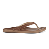 Honu Women’s Leather Beach Sandals - Tan | Women OluKai sale