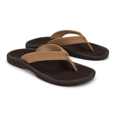 ‘Ohana Women's Beach Sandals - Almond / Dark Java | Women OluKai discount