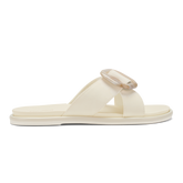 La‘i Slide Women’s Slide Beach Sandals - White Sand | Women OluKai near me