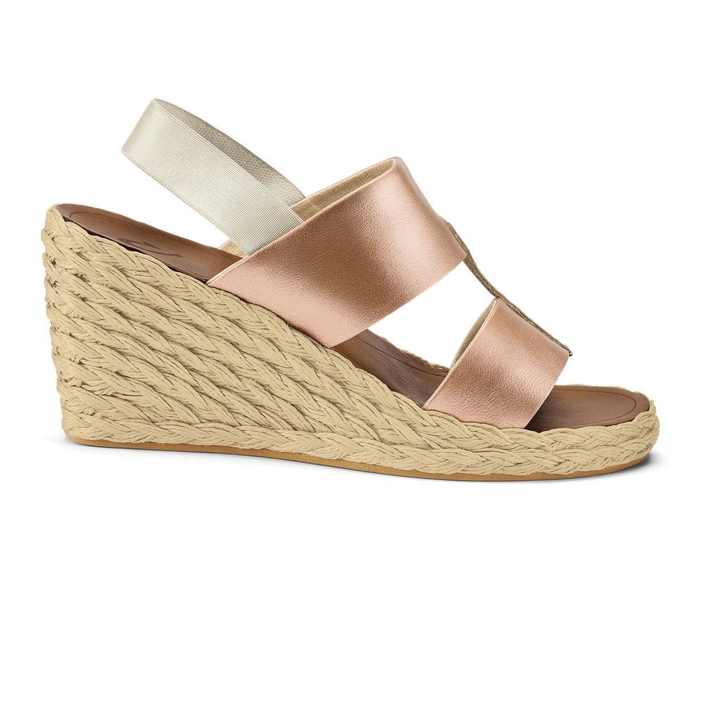 Lile Wedge - Copper / Tan | Women OluKai cheap