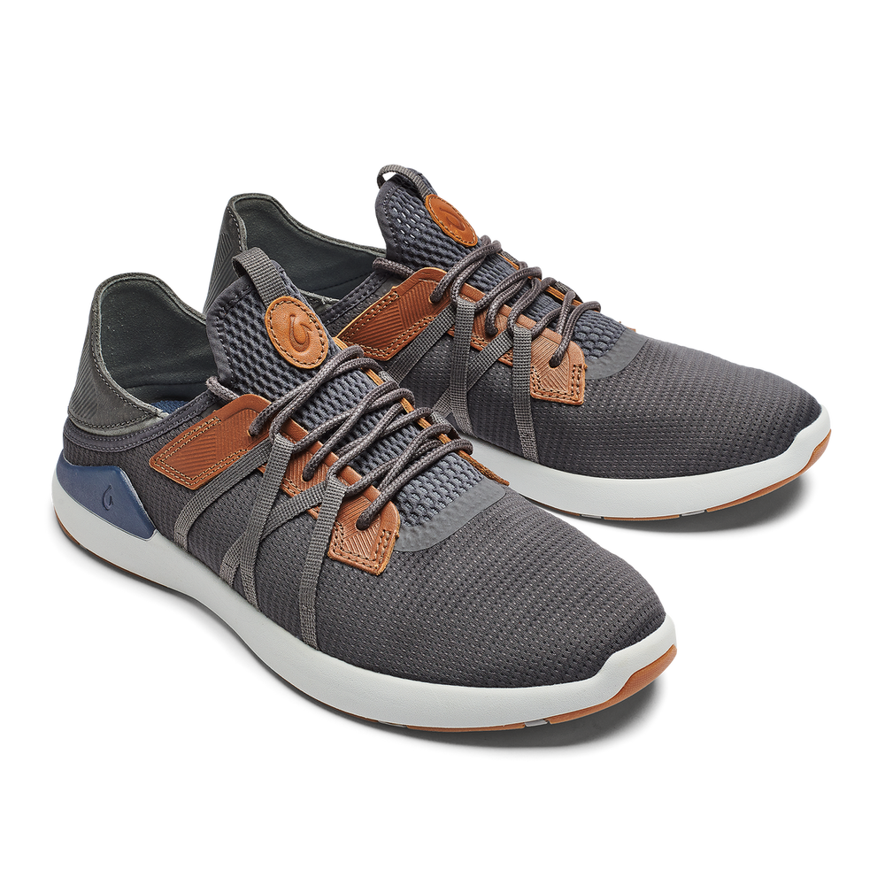 Mio Lī Men's Athletic Shoes - Pavement / Vintage Indigo | Men OluKai near me