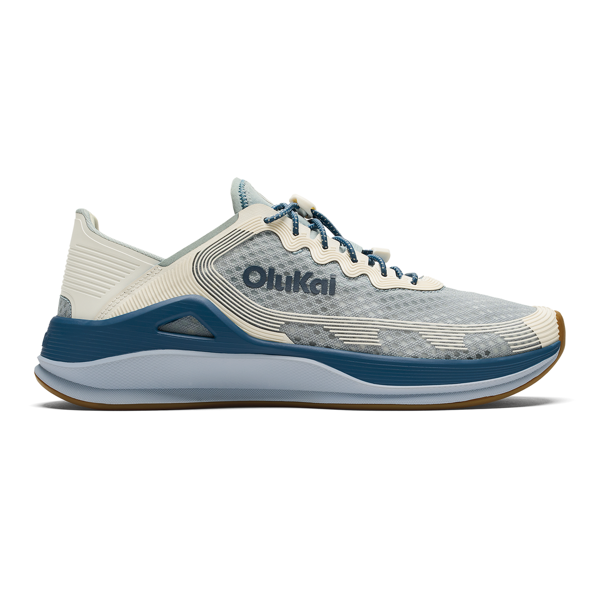 ‘Ahi Men’s Water Boat Shoes - Blue Pearl / White Sand | Men OluKai online