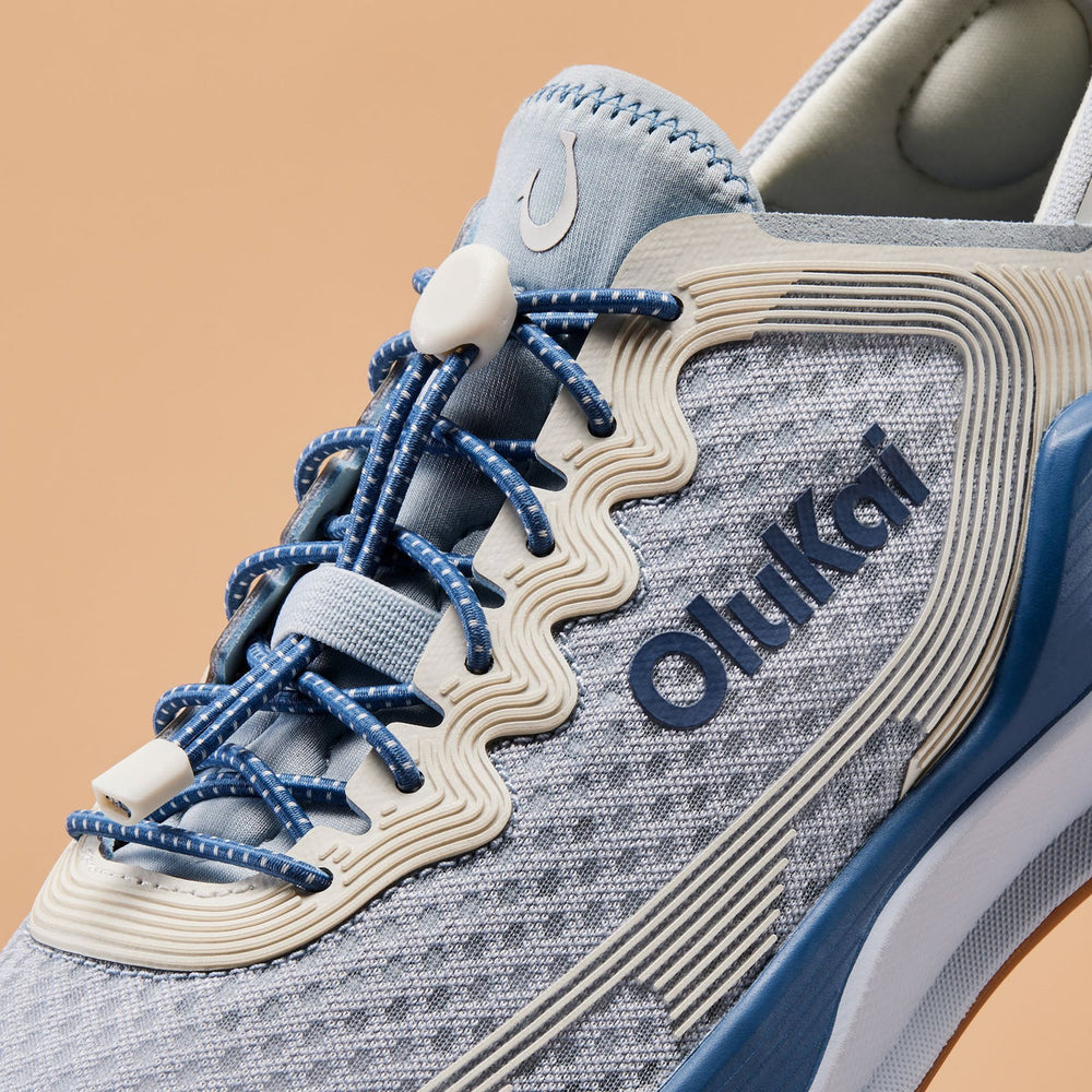 ‘Ahi Men’s Water Boat Shoes - Blue Pearl / White Sand | Men OluKai online