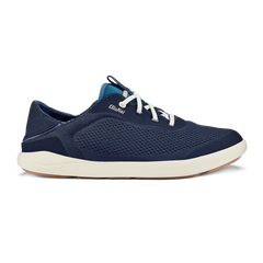 Moku Pae Men's Boat Shoes - Trench Blue / Off White | Men OluKai outlet