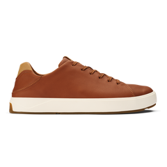 Lae‘ahi Lī ‘Ili Men's Leather Sneakers - Kukui Brown | Men OluKai cheap