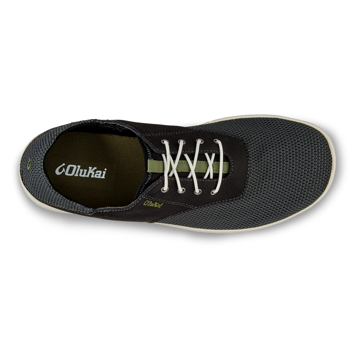 Nohea Moku Men's Boat Shoes - Black | Men OluKai outlet