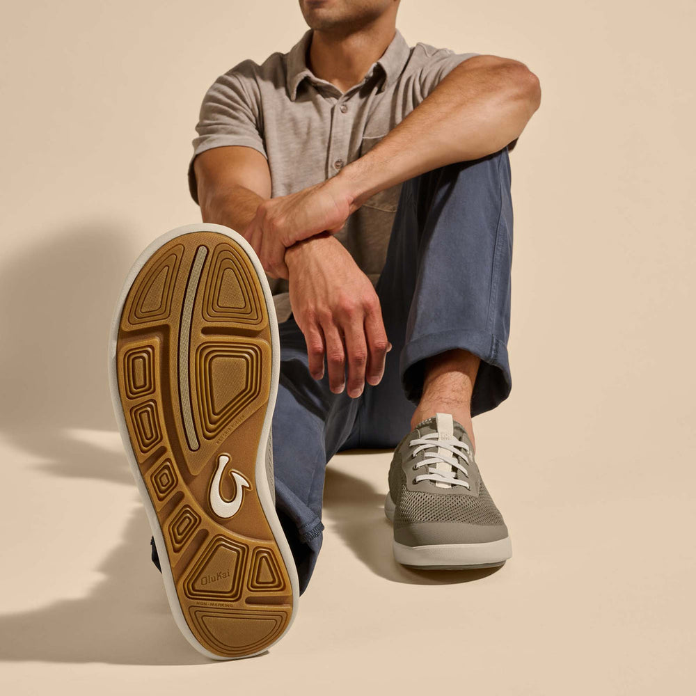 Moku Pae Men's Boat Shoes - Clay / Tapa | Men OluKai outlet