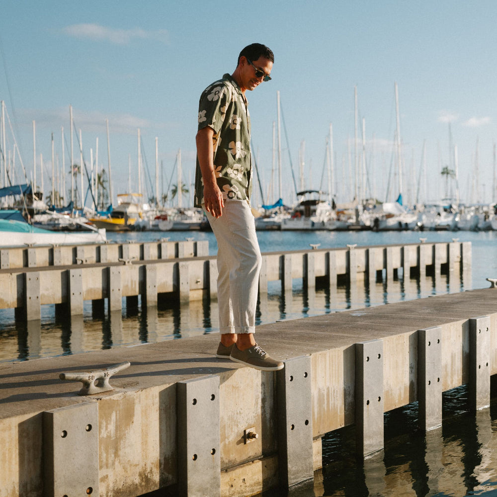 Moku Pae Men's Boat Shoes - Clay / Tapa | Men OluKai outlet