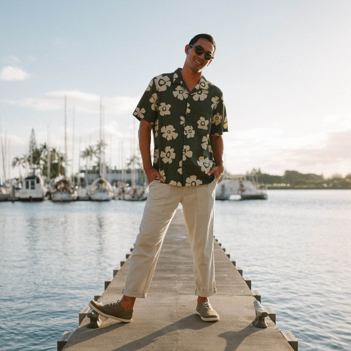 Nohea Moku Men's Boat Shoes - Tapa | Men OluKai discount