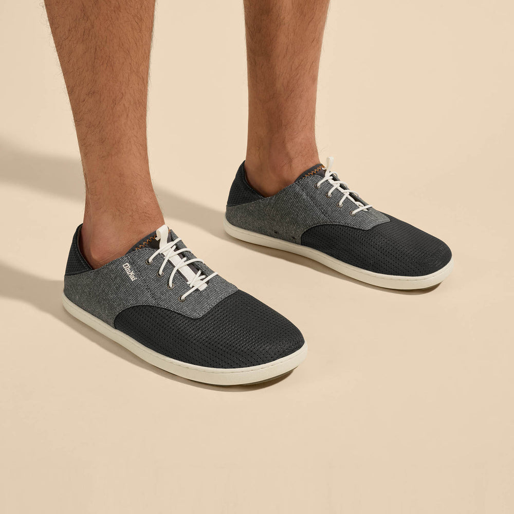 Nohea Moku Men's Boat Shoes - Dark Shadow | Men OluKai on sale