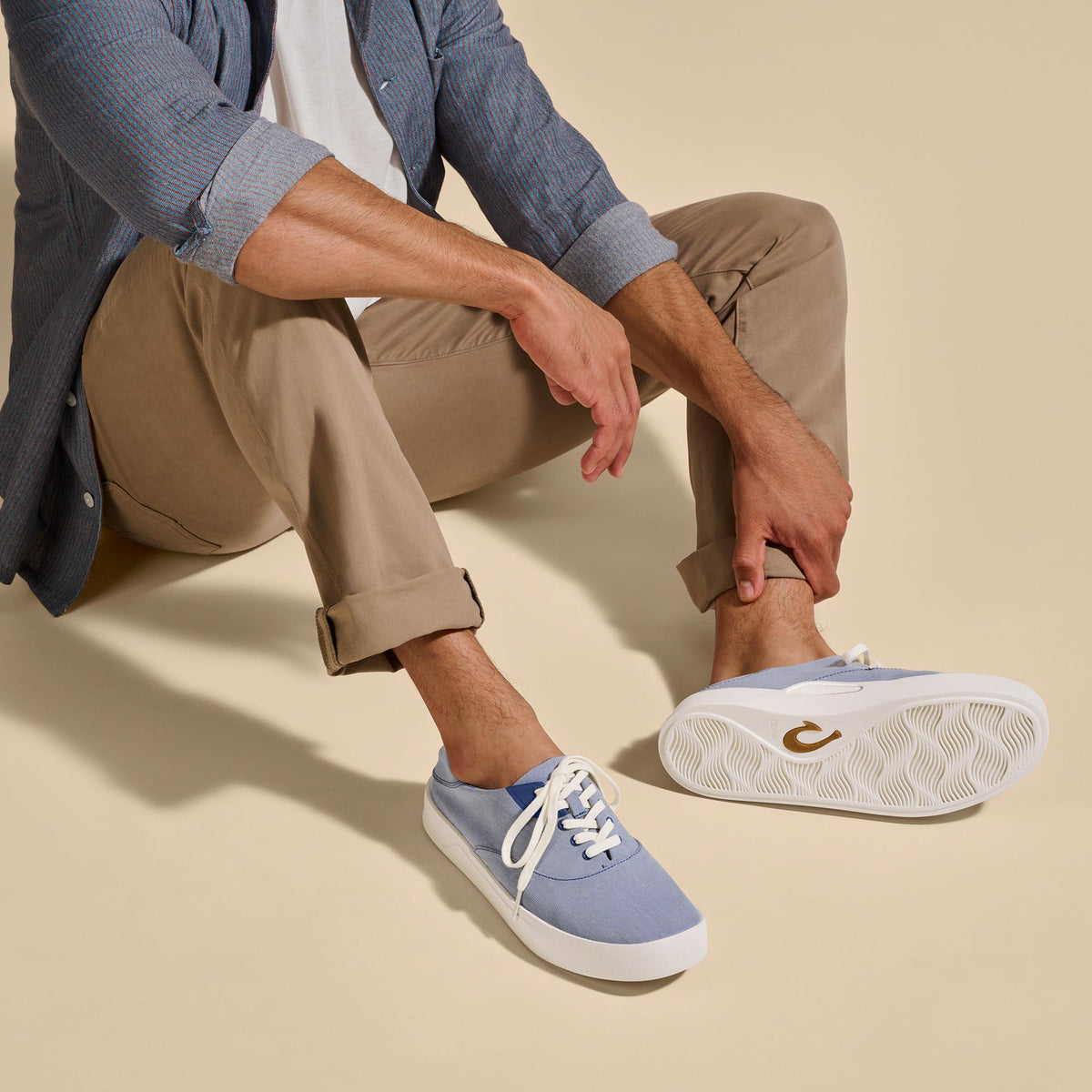 Tradewind Men’s Breathable Sneakers - Navy | Men OluKai online