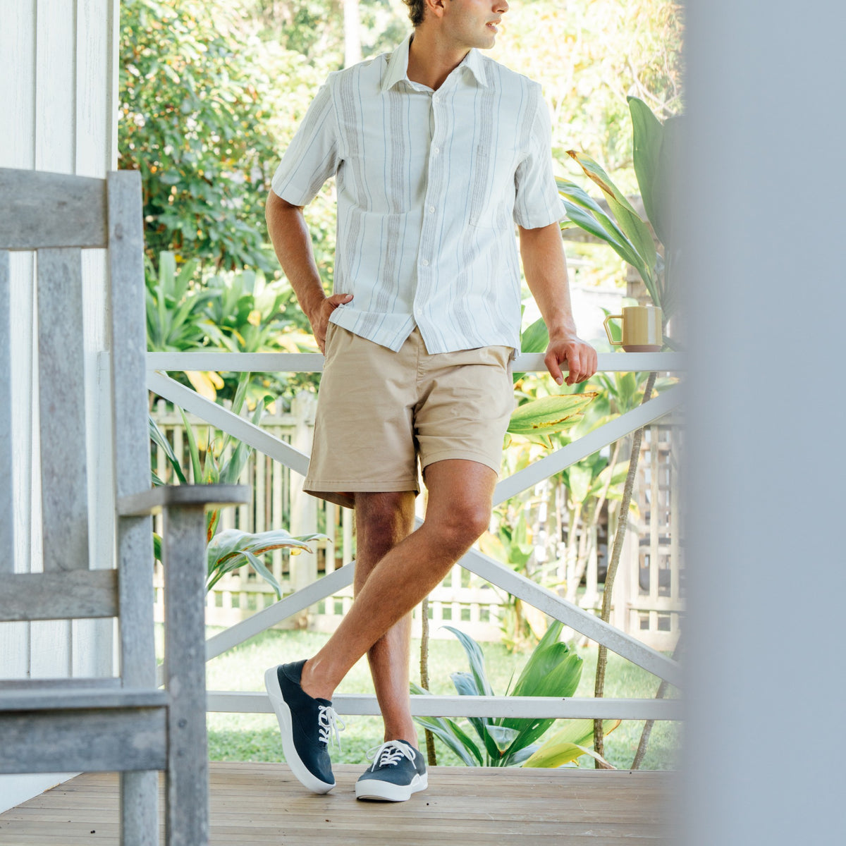 Tradewind Men’s Breathable Sneakers - Mood Indigo | Men OluKai discount