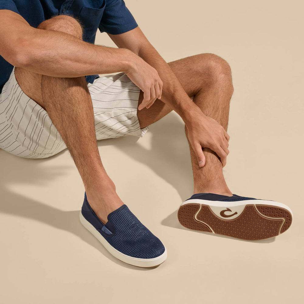 Lae‘ahi Men's Slip-On Sneakers - Blue Depth | Men OluKai for sale