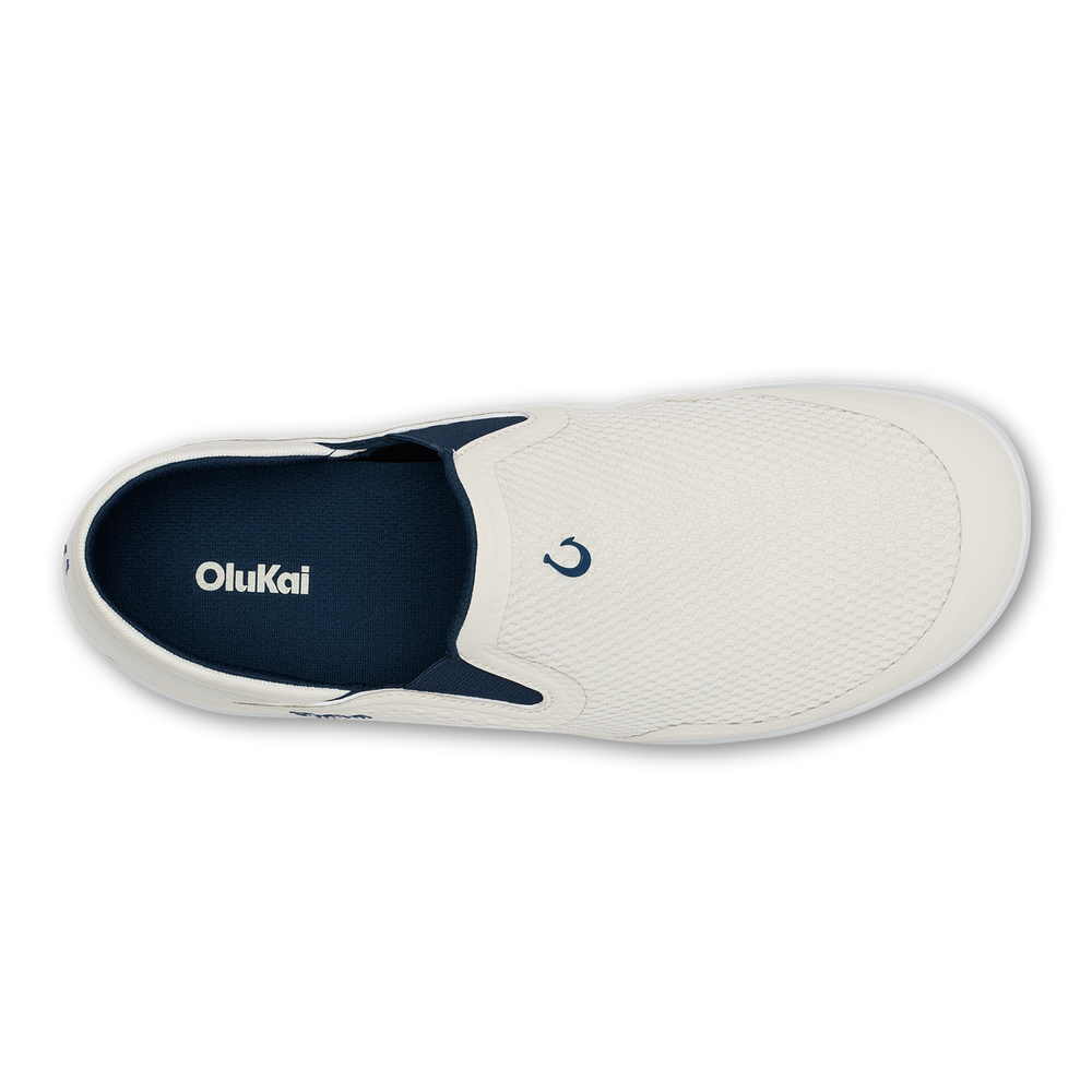 Moku Slip-on - White Sand / Trench Blue | Men OluKai discount