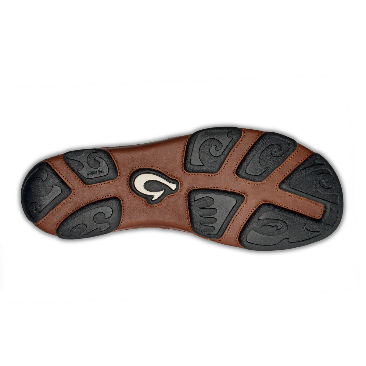 Moloā Men's Leather Slip On Shoes - Black / Toffee | Men OluKai outlet