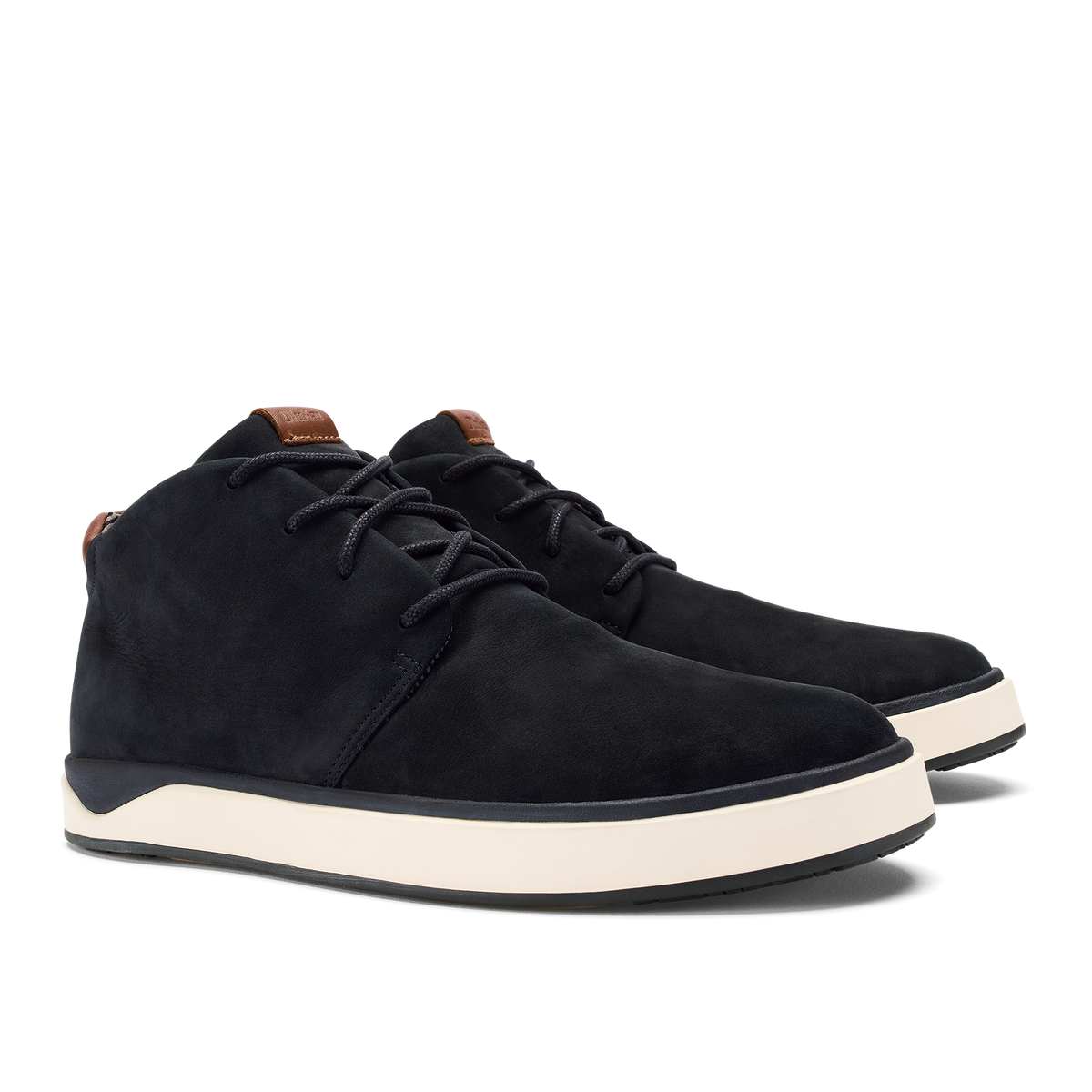 Papakū 'Ili Men’s Waterproof Leather Boots- Black | Men OluKai sale