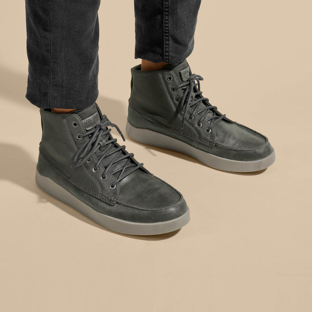 Mōlina Men’s Waterproof Leather Boots - Black | Men OluKai cheap