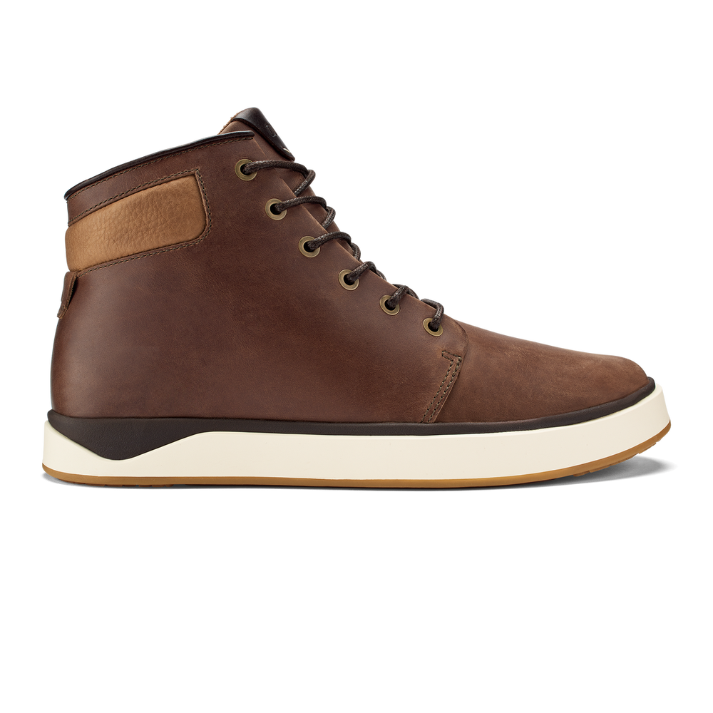 Kekaha Men’s Chukka Boots - Toffee / Off White | Men OluKai sale