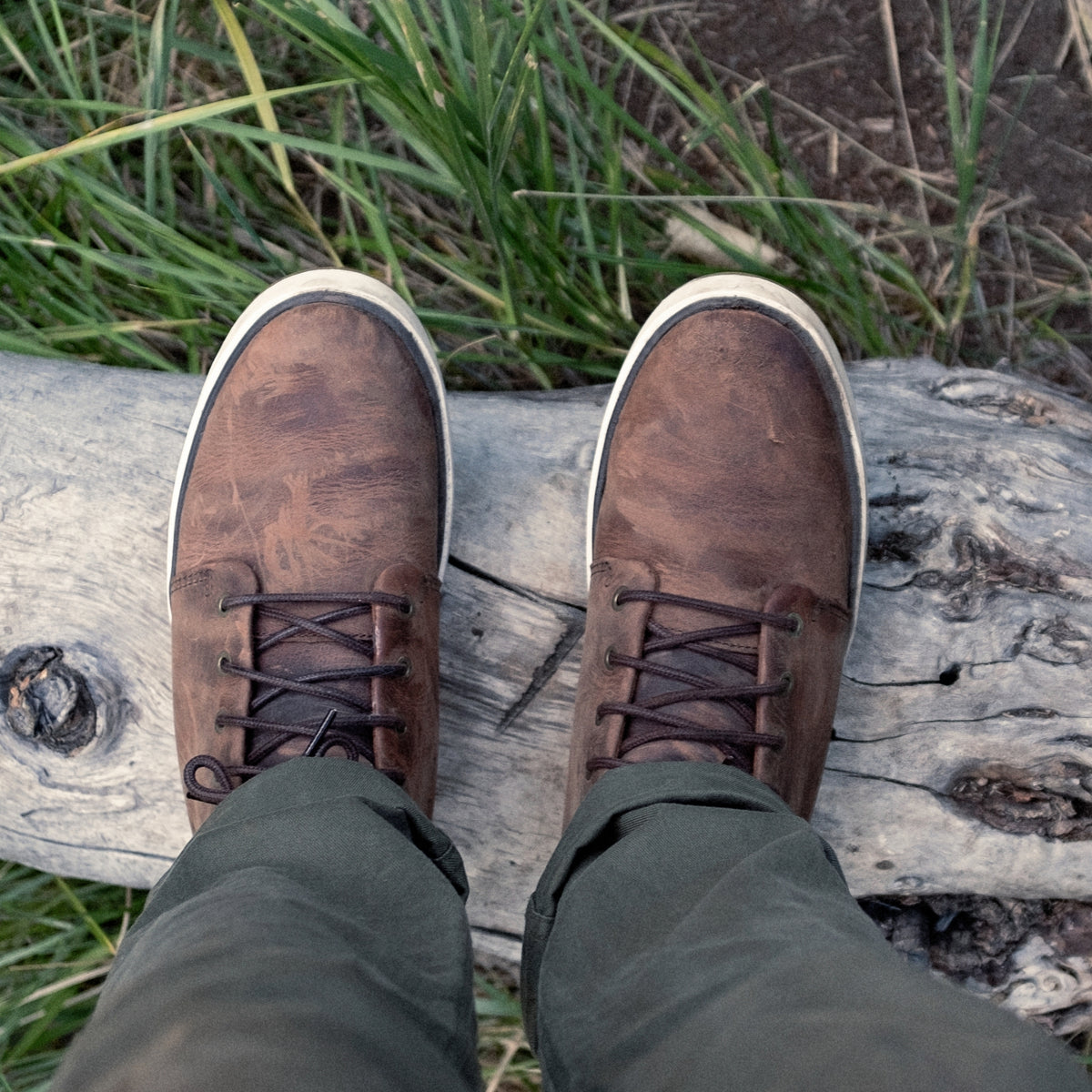 Kekaha Men’s Chukka Boots - Toffee / Off White | Men OluKai sale