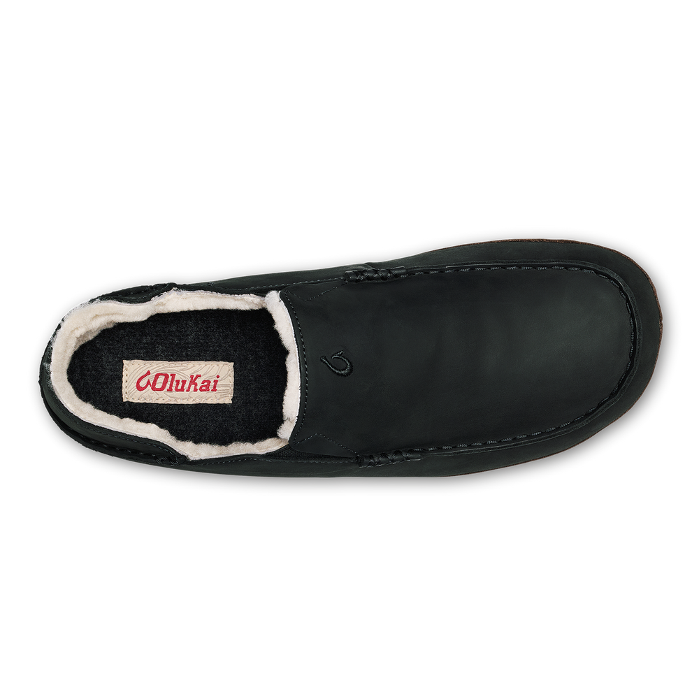 Moloā Slipper - Black / Dk Java | Men OluKai outlet