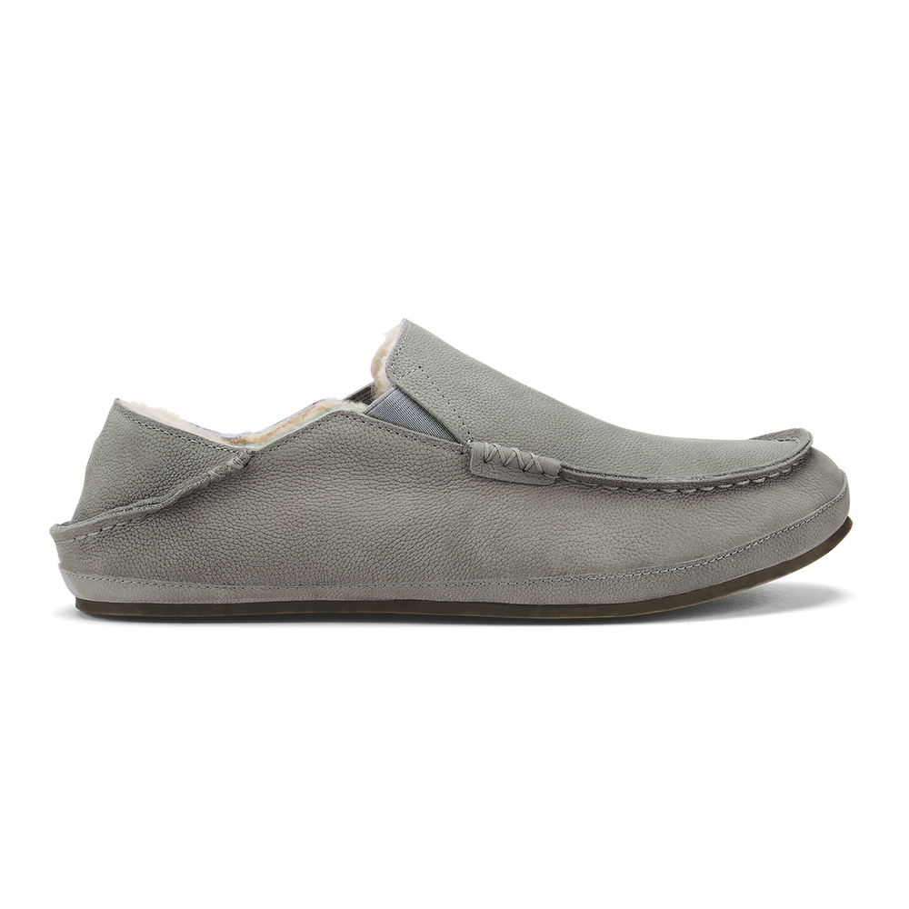 Moloā Men's Leather Slippers - Kona Coffee | Men OluKai online