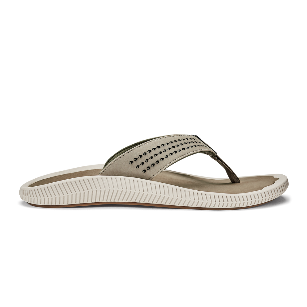 Ulele Men's Water-Ready Beach Sandals - Clay / Mustang | Men OluKai cheap