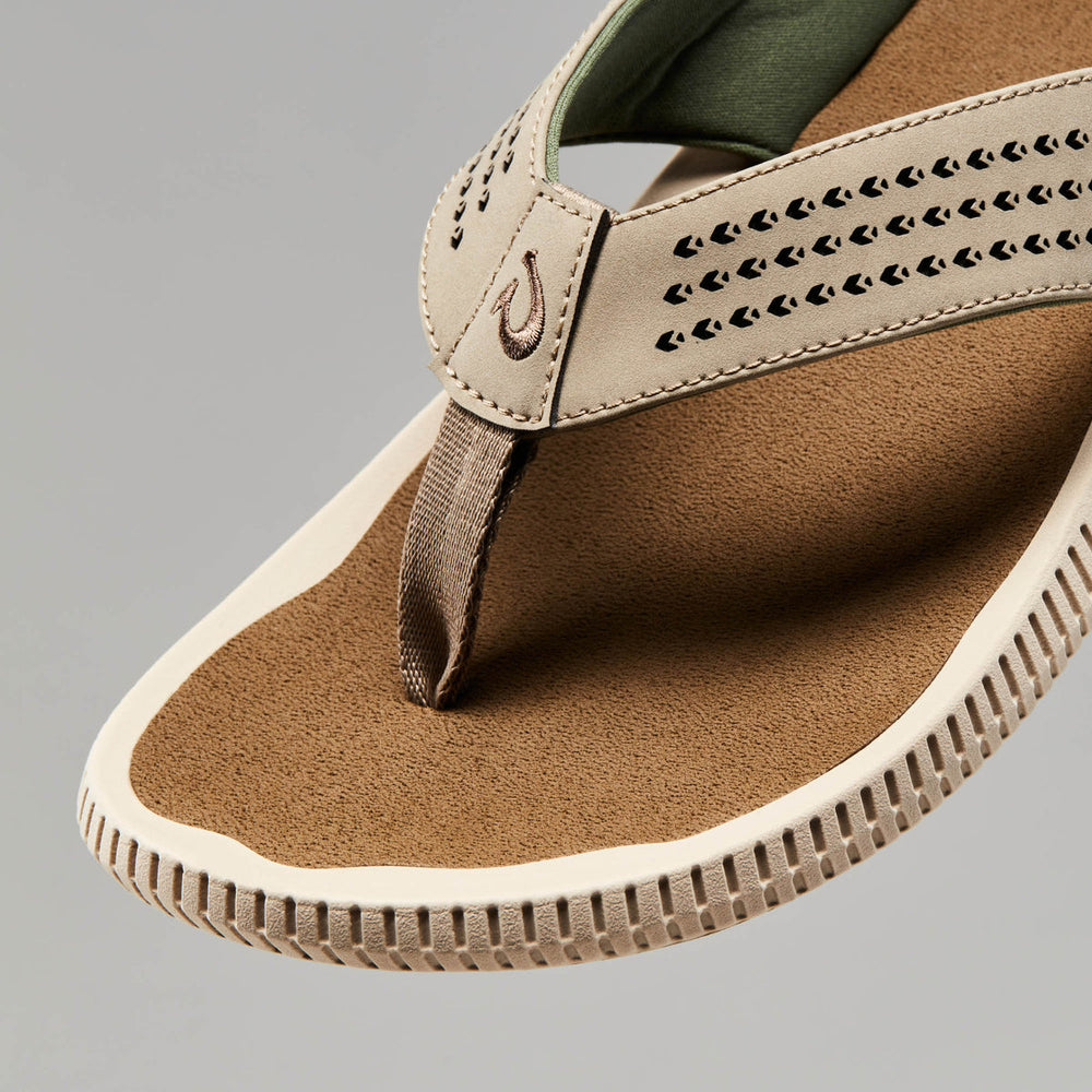 Ulele Men's Water-Ready Beach Sandals - Clay / Mustang | Men OluKai cheap