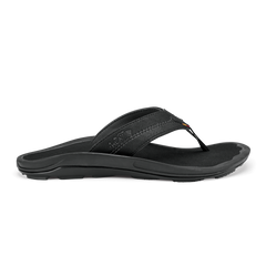 Kīpī Men’s Comfortable Beach Sandals - Black | Men OluKai outlet
