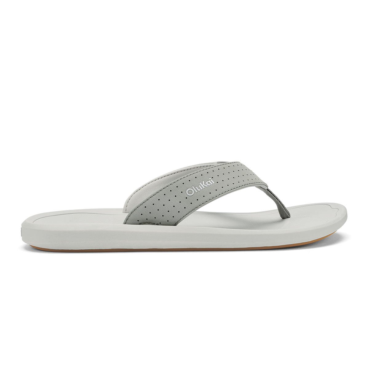 Ki‘i Men’s Water Ready Beach Sandals - Ash / Sterling | Men OluKai on sale