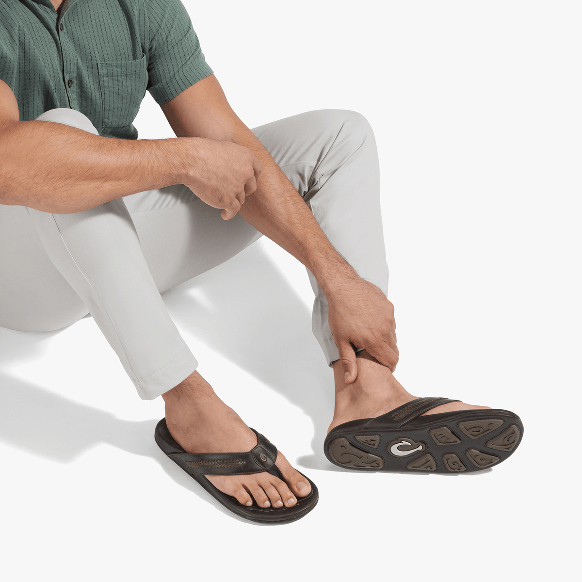 Mea Ola Mano - Dk Java / Mustang | Men OluKai discount
