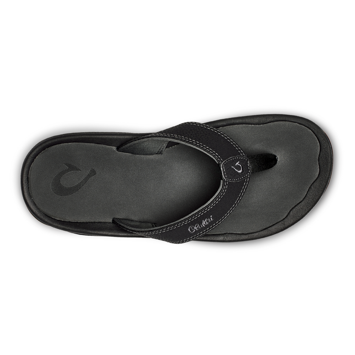 OluKai ‘Ohana - Black / Dark Shadow | Men's Beach Sandals | Men OluKai for sale