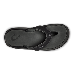 OluKai ‘Ohana - Black / Dark Shadow | Men's Beach Sandals | Men OluKai for sale