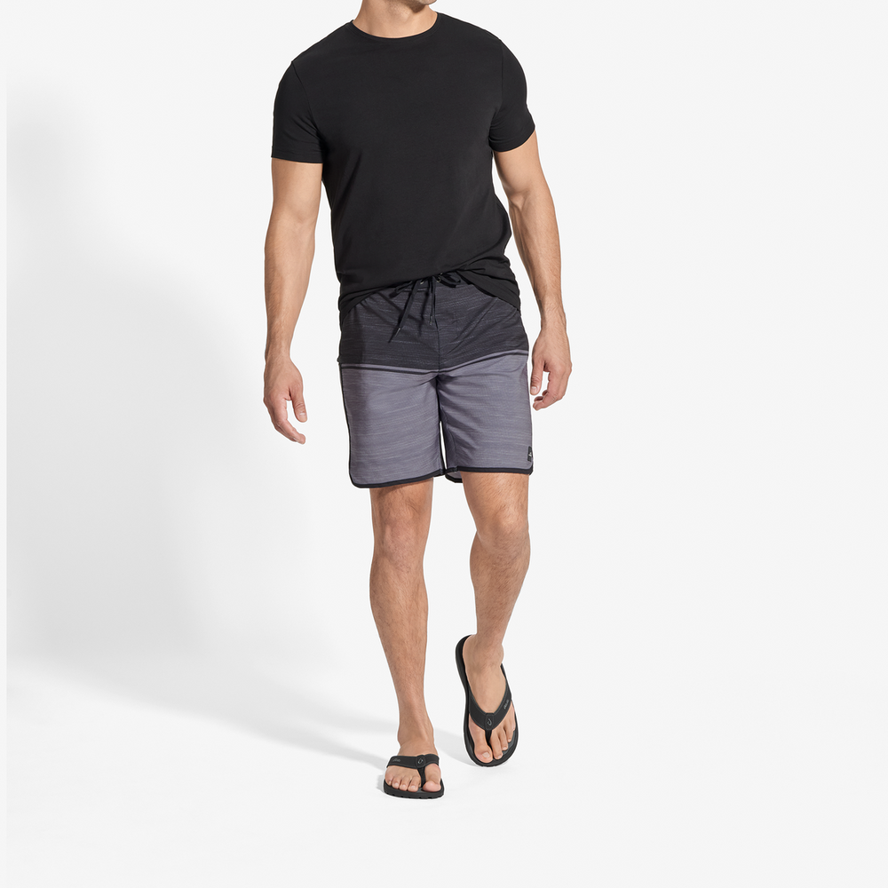 OluKai ‘Ohana - Black / Dark Shadow | Men's Beach Sandals | Men OluKai for sale
