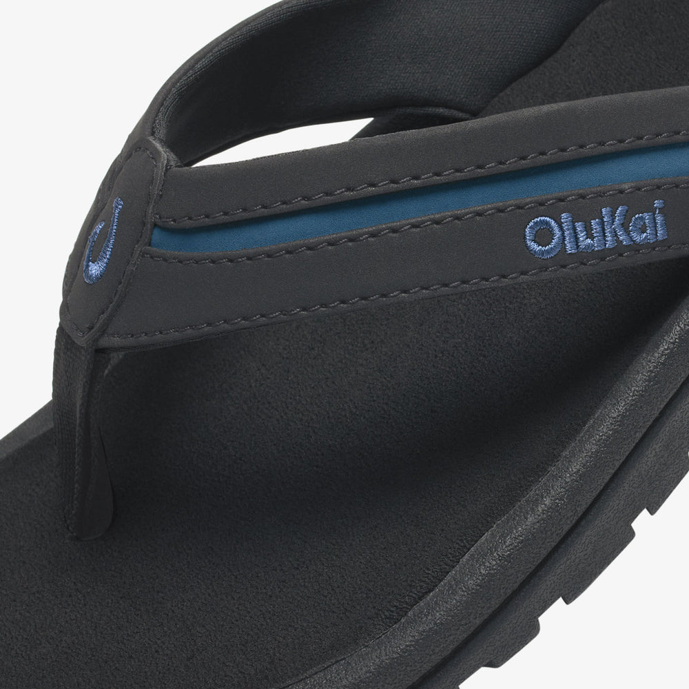 ʻOhana Pālua - Black / Slate Blue | Men OluKai sale