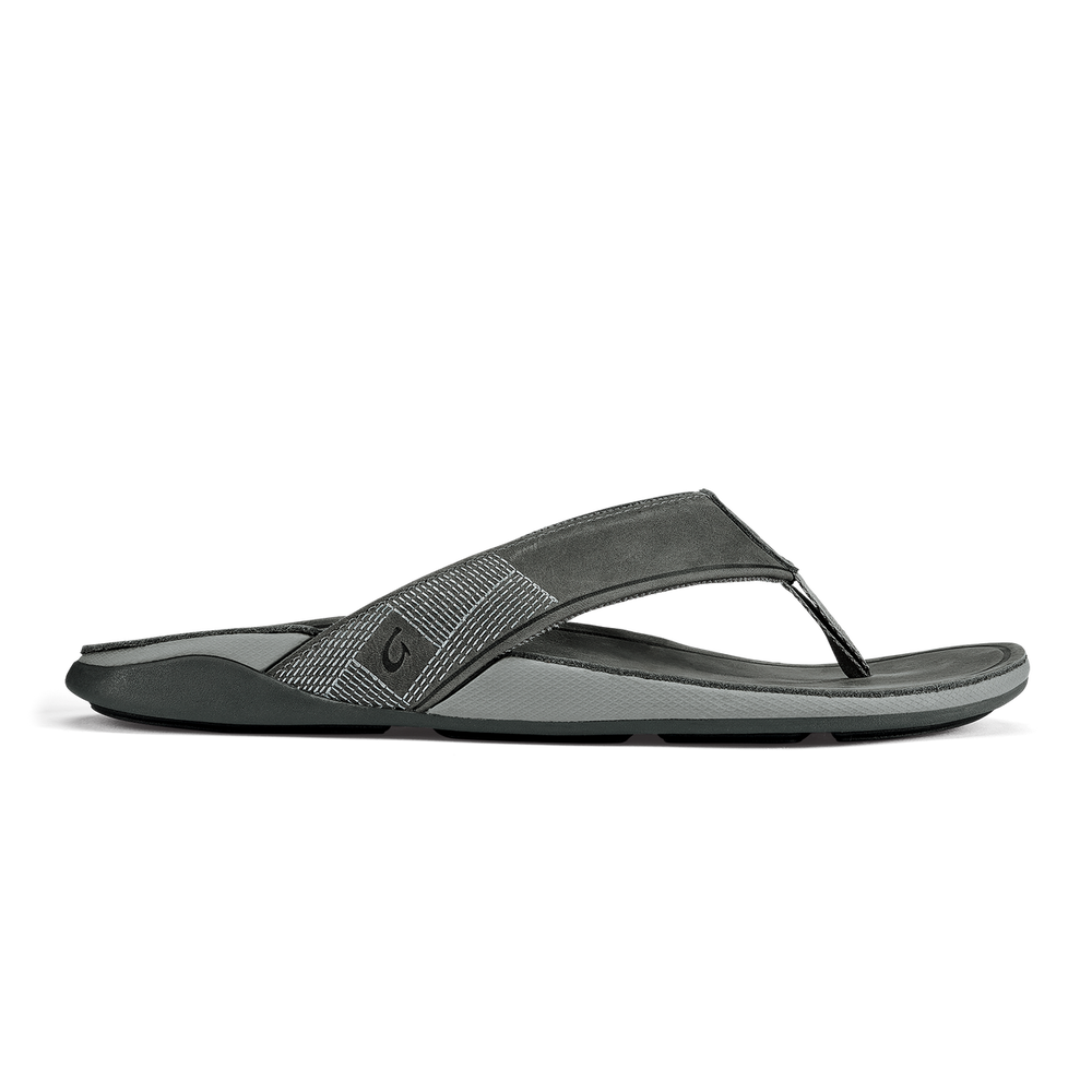 Tuahine Men's Waterproof Leather Beach Sandals - Lagoon | Men OluKai cheap