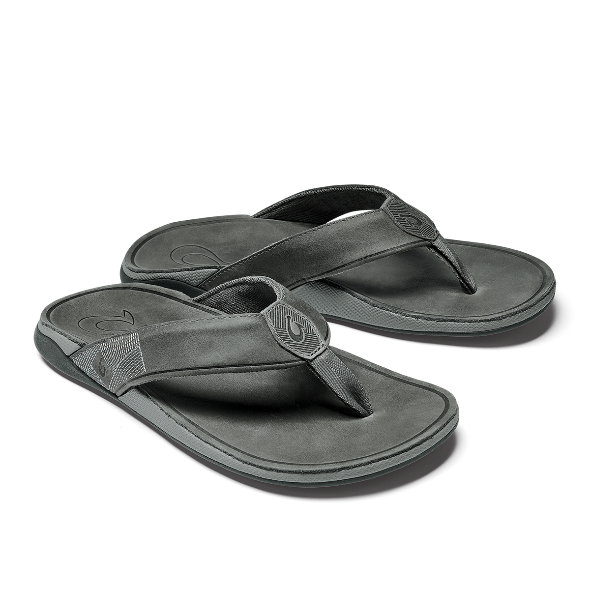 Tuahine Men's Waterproof Leather Beach Sandals - Lagoon | Men OluKai cheap